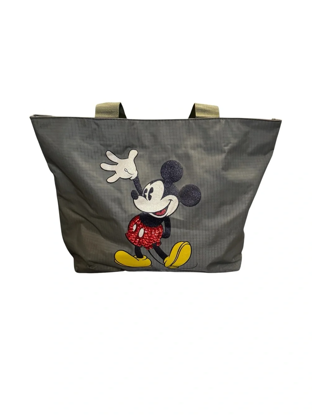 Disney licensed Mickey Sequined Tote Bag from early 2010’s NWT